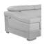 Chaise en cuir italien à grain supérieur-907692754