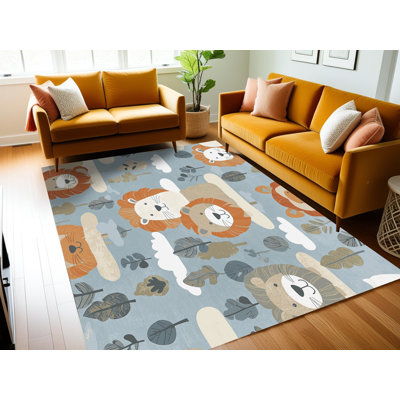 Tapis lavable Indigo