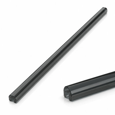 CNK Tile Ice Pencil Liner – 12" X 0.66" Glossy Glass Trim For Bathroom Kitchen Backsplash Shower & Wall Décor – Durable Weather-Resistant Easy Maintain – Stylish Home Improvement Projects – Pack Of 1