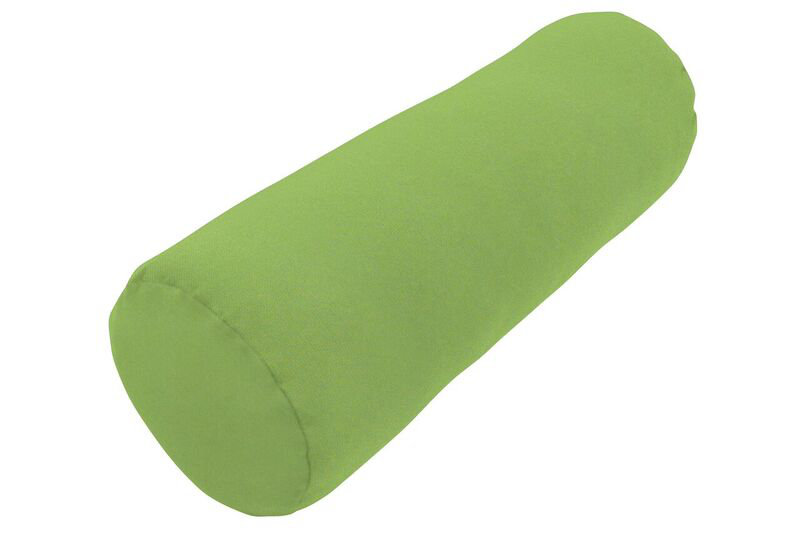 Outdoor Sunbrella Knife Edge Bolster Pillow, Canvas Ginkgo