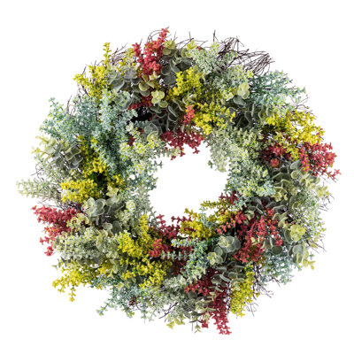 24" D Floral Wreath