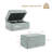 30.3'' W Skirted Upholstered Storage Ottoman-510520896