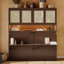 Lit escamotable simple avec armoire supérieure et lumière et ports de charge USB-1504557479