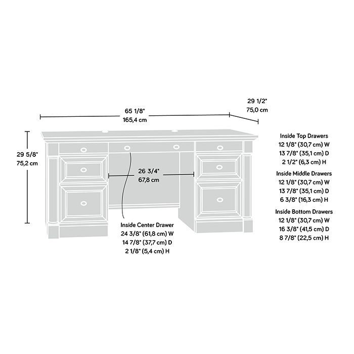 Panaghia Executive Desk, Cherry