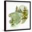 Green Winter - Single Picture Frame Painting-1602589824
