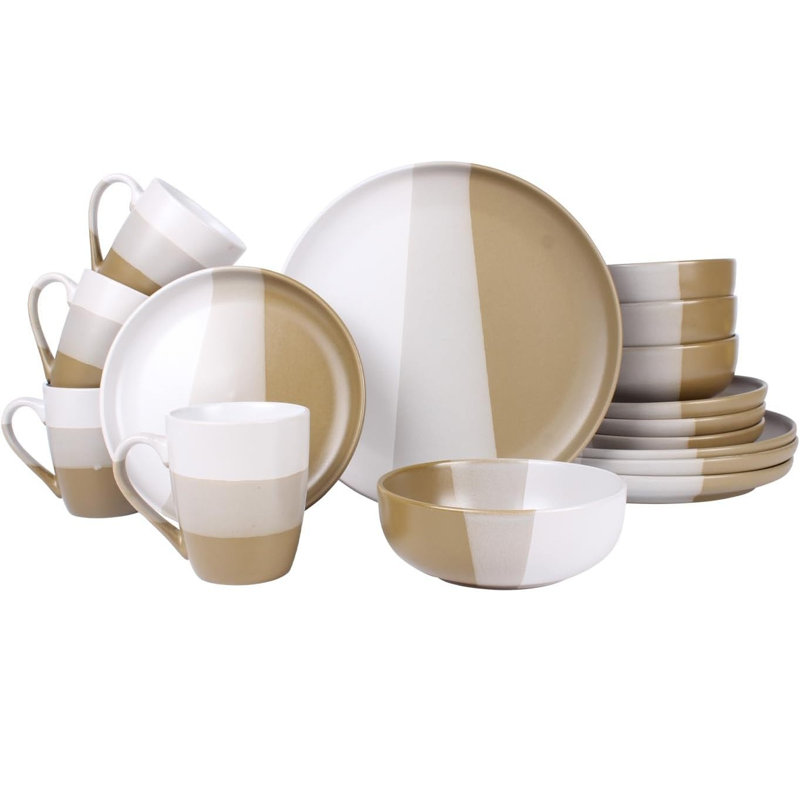 Stoneware Dinnerware - Service for 4