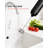 Rechargeable Milk Frother Handheld With Storage Tube Dual Coil Whisk Black