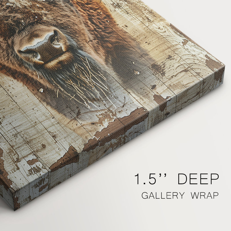 ANIMALS Series CDL XXXVII - Toile tendue avec châssis Premium - Prêt à être accroché, H 18 po x l 12 po