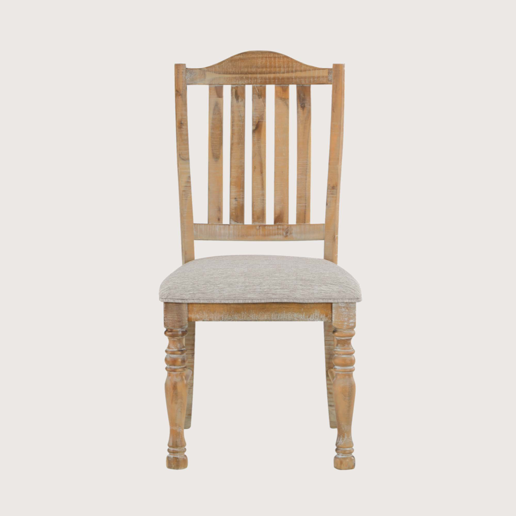 Rosalind Wheeler Traditional Farmhouse Style Chairs Set Of 2, Wheat