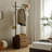 Black Walnut Wood Coat Rack