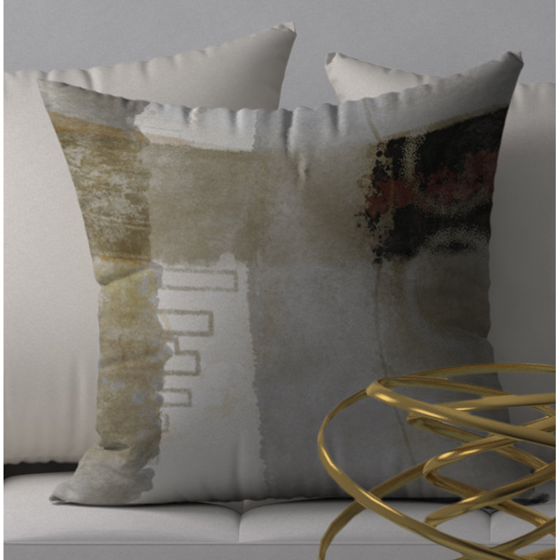 Reversible Throw Pillow, 24" x 24"