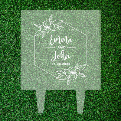 Acrylic Cake Topper