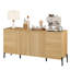 Laverda 61" Reeded 4-Door Sideboard-356438442