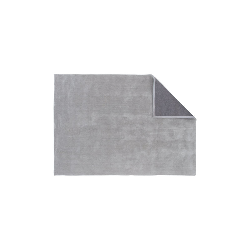Kirby Solid Colour Hand Woven Area Rug, Rectangle 171 x 242cm