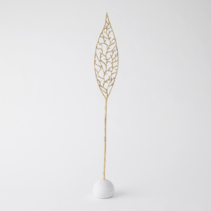Sprig Sculpture-Lg, H 32 po x l 4 po x P 4,25 po