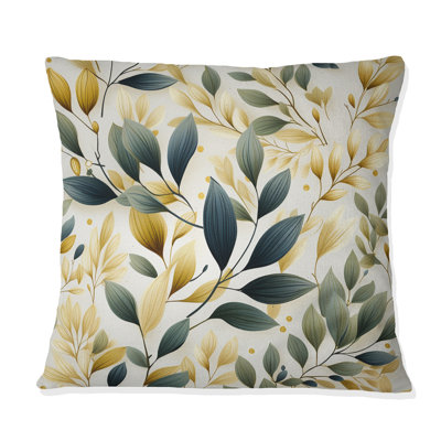 Floral Throw Pillow
