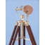 Télescope en matériau réfractaire à pied galileo