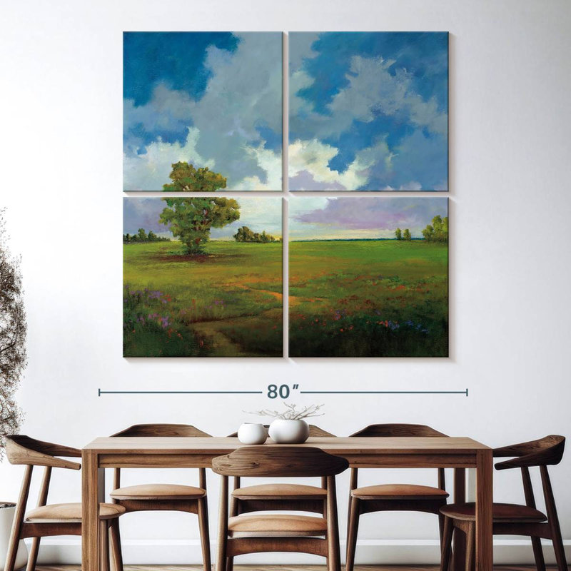 Alvord Blue Sky, 74" H x 74" W