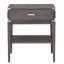 Table d'appoint Beckett en bois manufacturé et anthracite