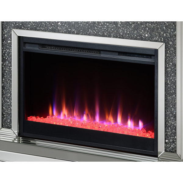 Symple Stuff New Bedford 27'' W Electric Fireplace Insert u0026 Reviews |  Wayfair