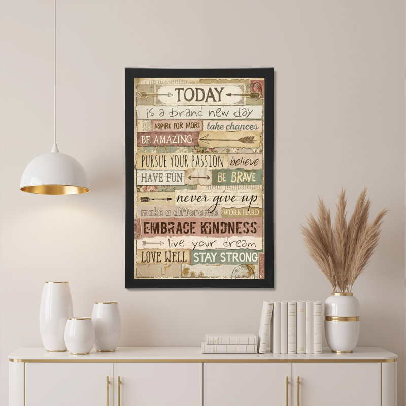 Art inspirant, impression sur toile tendue, impression sur toile, H 18 po x l 12 po