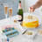 Gold Number Candle Holder Set