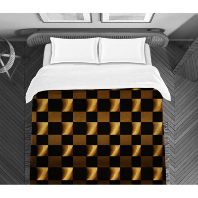 Polyester Checkered Comforter