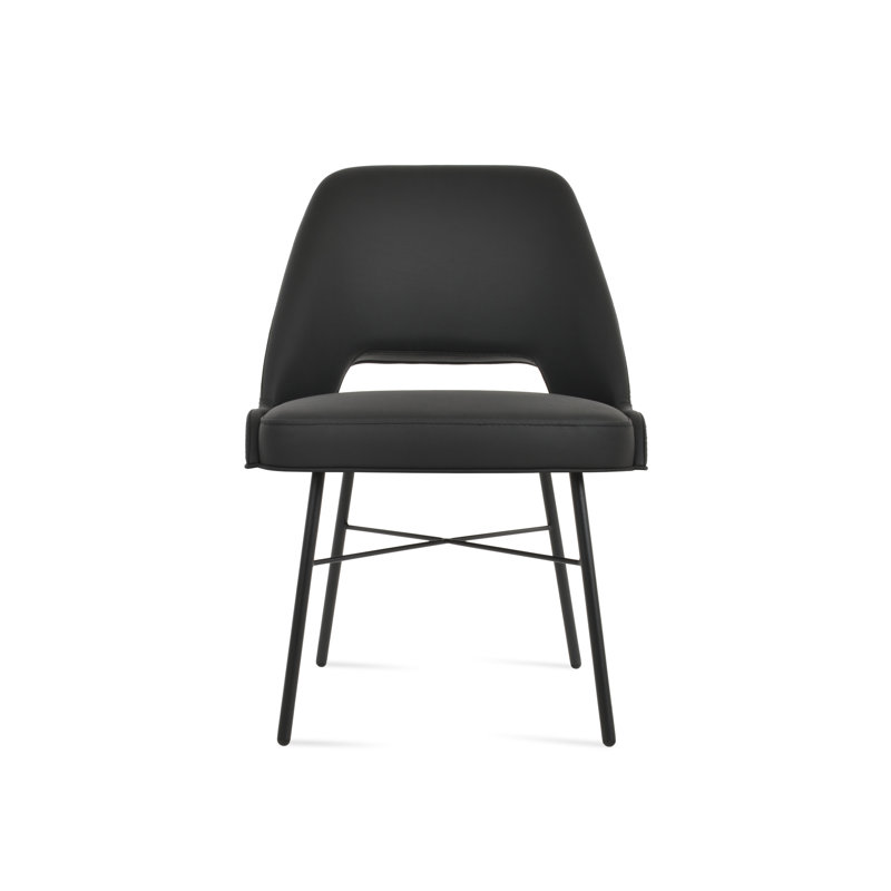Marash Cross Dining Chair, Black
