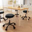 Mercato PU Leather Upholstered Height-Adjustable Rolling Stool-605146978-605146977
