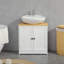 Armoire de salle de bain moderne sous le lavabo, meuble-lavabo mural pour lavabo mural