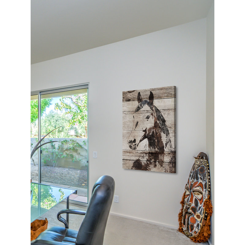 « picolinoe cheval » par irena orlov, reproduction d’art sur toile tendue, H 18 po x l 12 po x P 1,5 po