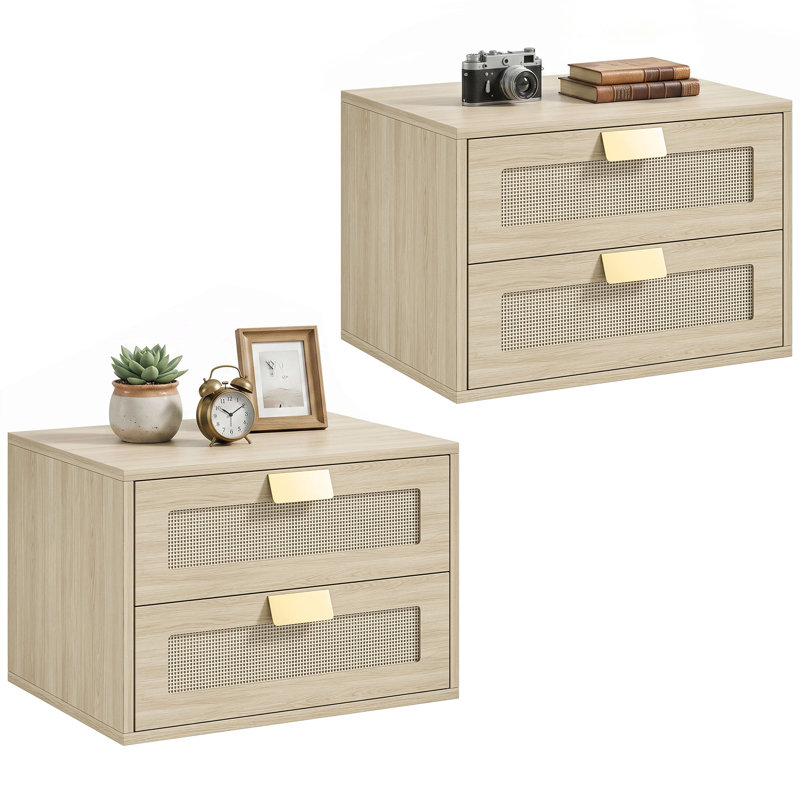 40 cm W Particle Board Bedside Table