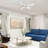 Olinda 52'' Smart Ceiling Fan with Remote, Light Kit Included,Works with Google Assistant and Amazon Alexa,Siri Shortcut.-653135147-653135145
