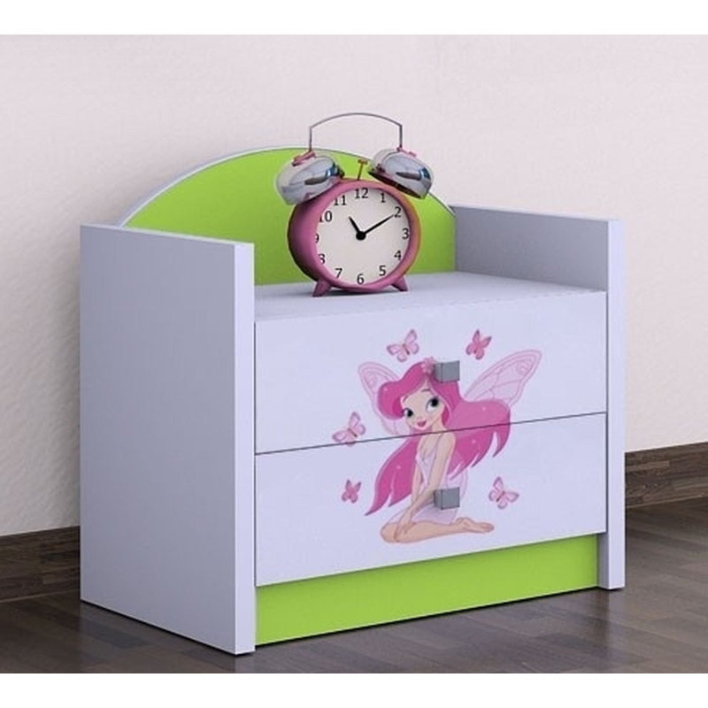 Elowen Nightstand, Green