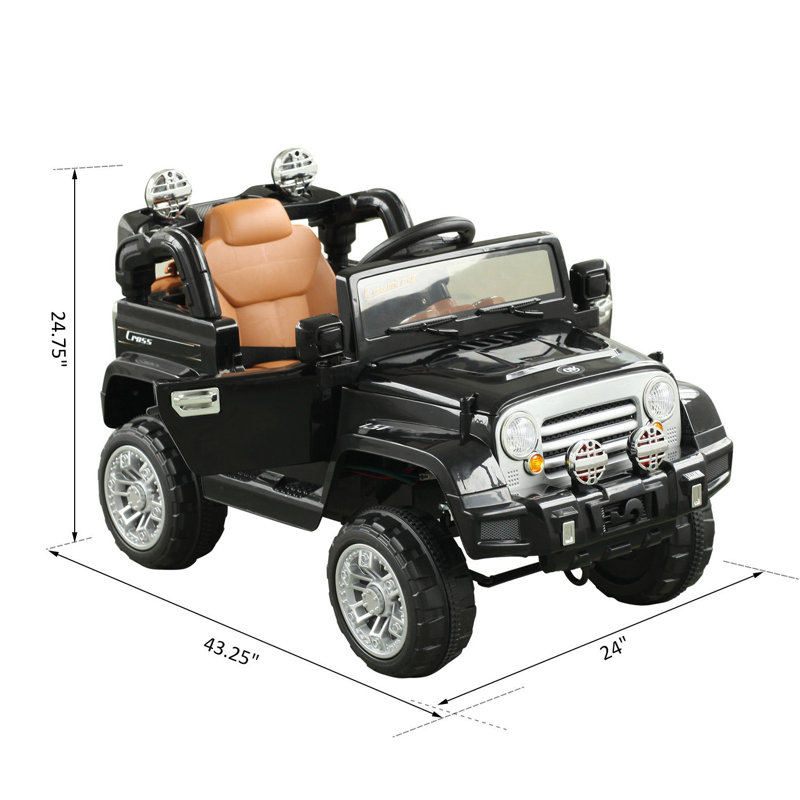 Camion tout-terrain, Noir