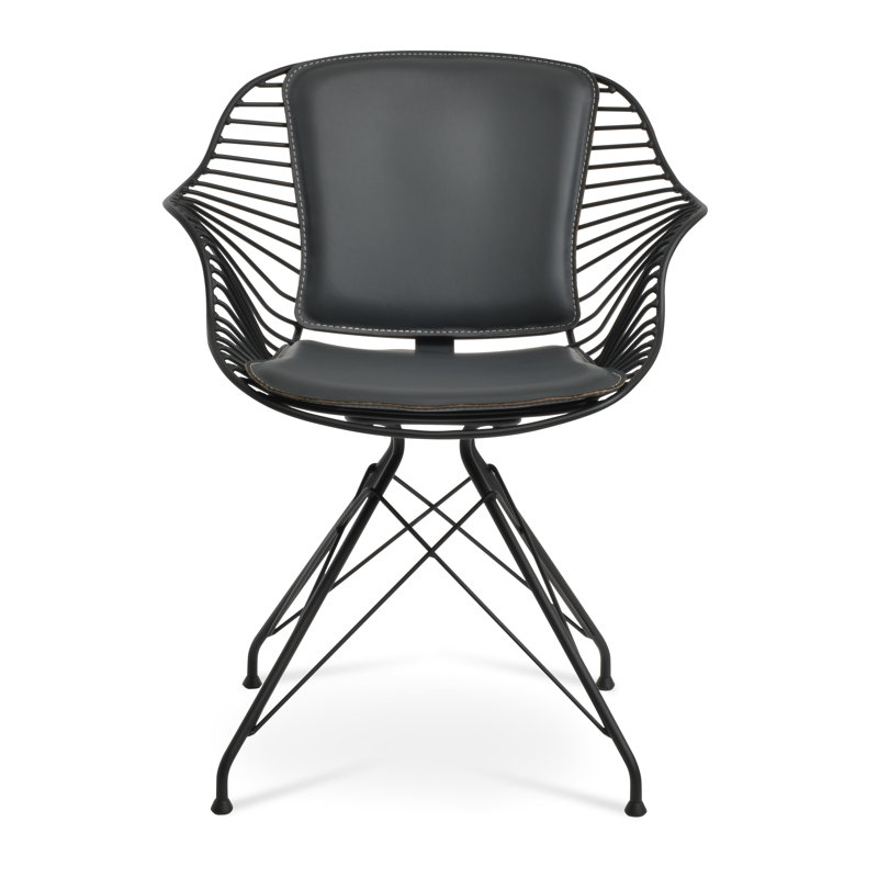 Fauteuil tour Zebra, Noir, gris