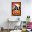 «Cat Peeking» par Jack-o-Lantern, cadre flottant, conception de Jean-François-1981065582-1981065577