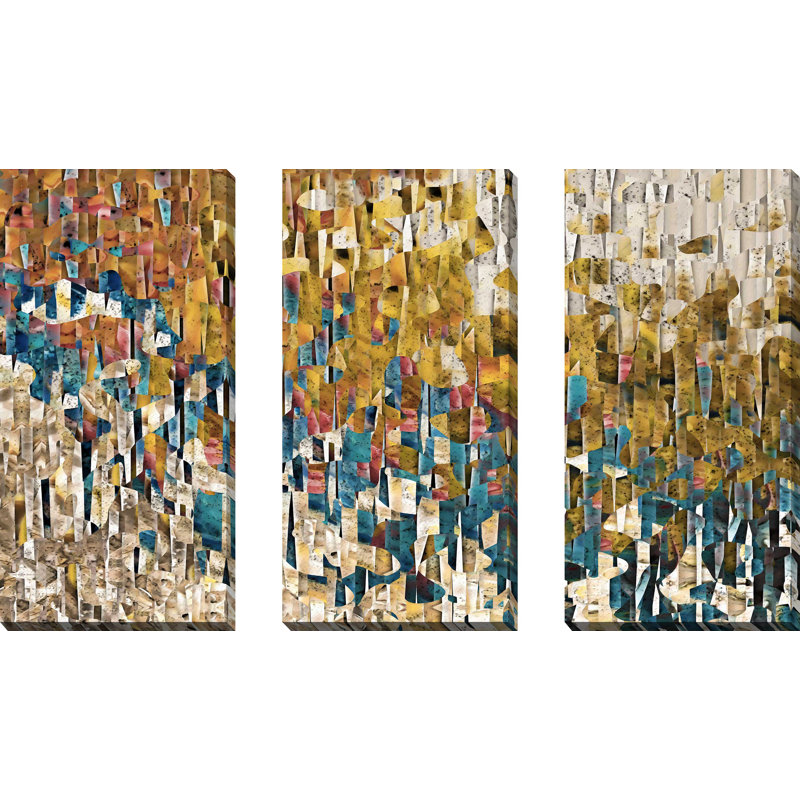 "1 John 1:7. Cleansed From All Sin" By Mark Lawrence 3 Piece Graphic Print Set On Canvas