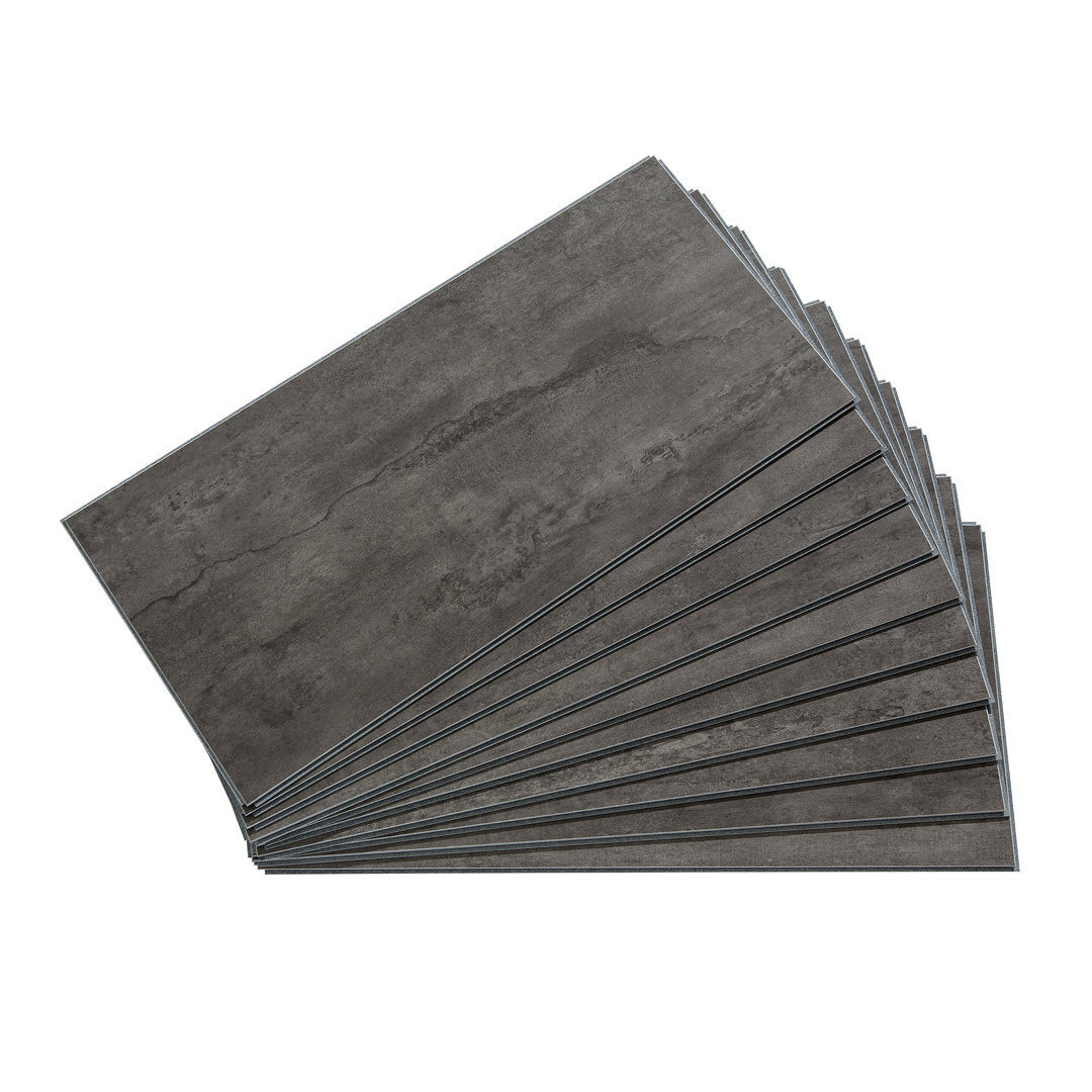Palisade 23.2 in. x 11.1 in. Interlocking Vinyl Wall/Backsplash Panels (10 Pack) Palisade 