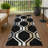 Machine Washable Indoor/Outdoor Chantille ACN2326 Mid-Century Modern Rug-1885484302
