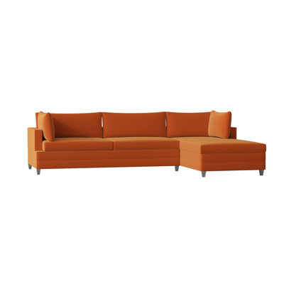 Todd 113" Wide Right Hand Facing Sofa & Chaise