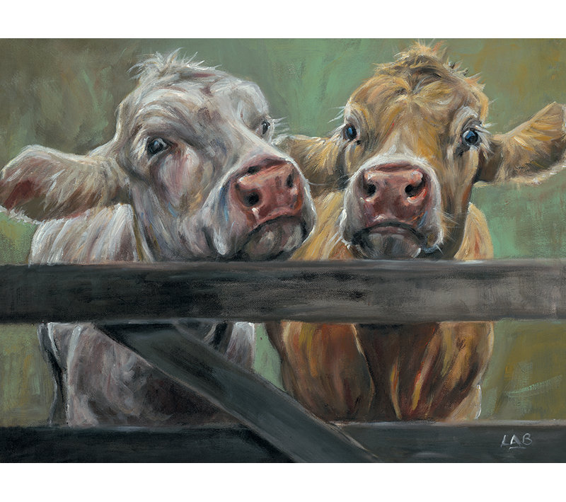 Louise Brown - Wrapped Canvas Painting