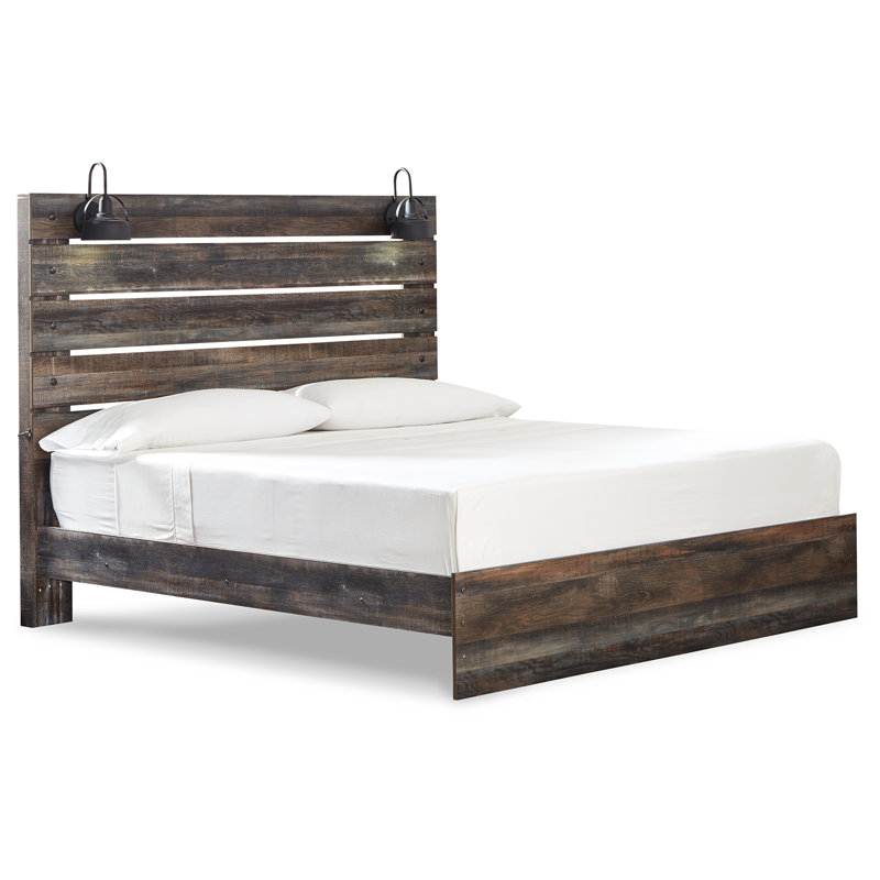 Drystan King Panel Bed, Roi