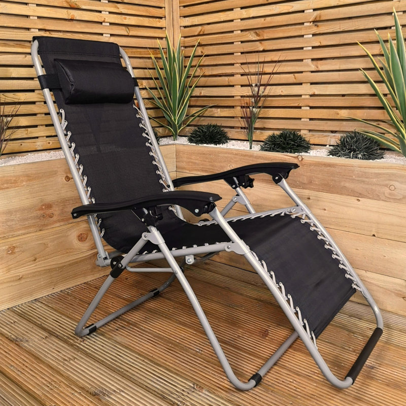 Cennet Metal Outdoor Lounge Chair