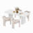 Modern Double Pedestal Dining Table Set-1152437816-1152437831