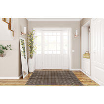 Skookum Farmhouse Living Buffalo Check Bath Rug Gracie Oaks Color: Tan