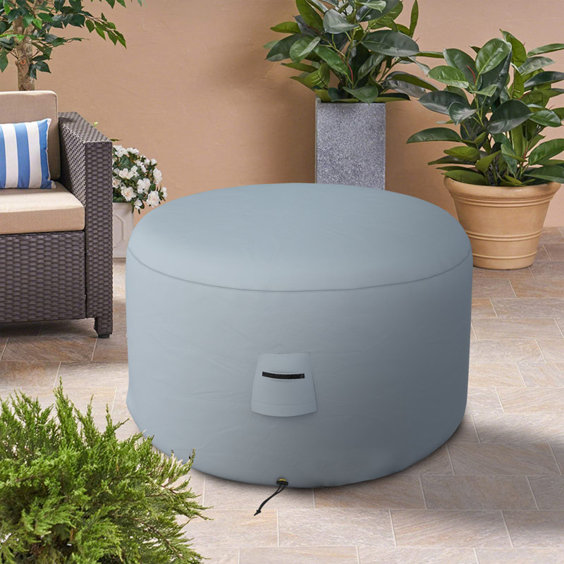 Outdoor Cover, 61cm H x 91.4cm W x 91.4cm D, Grey