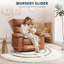 Fauteuil inclinable pivotant en cuir avec fonction chauffante et massante-1889289982