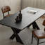 Table de salle à manger en bois massif-109663461-109663462