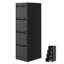 38cm Wide 4 -Drawer File Cabinet
